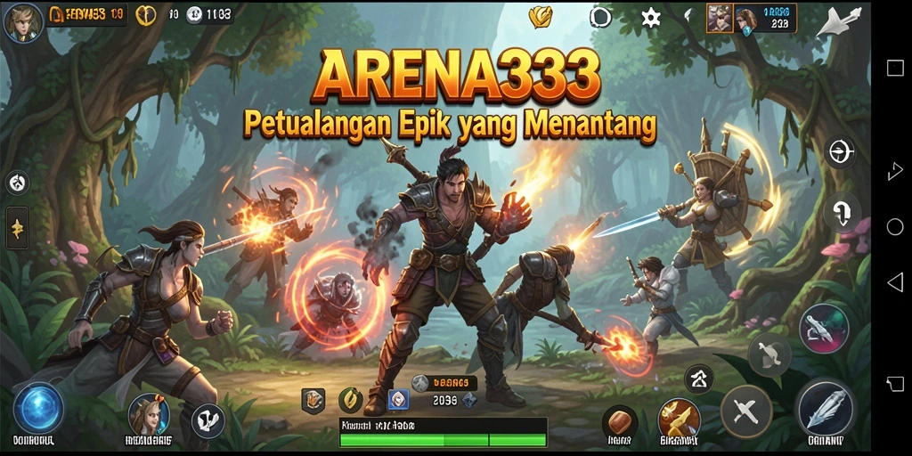 Gameplay menantang di dunia petualangan yang kaya.