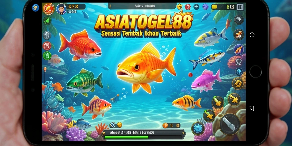 Screenshot gameplay Tembak Ikan ASIATOGEL88 yang menegangkan.