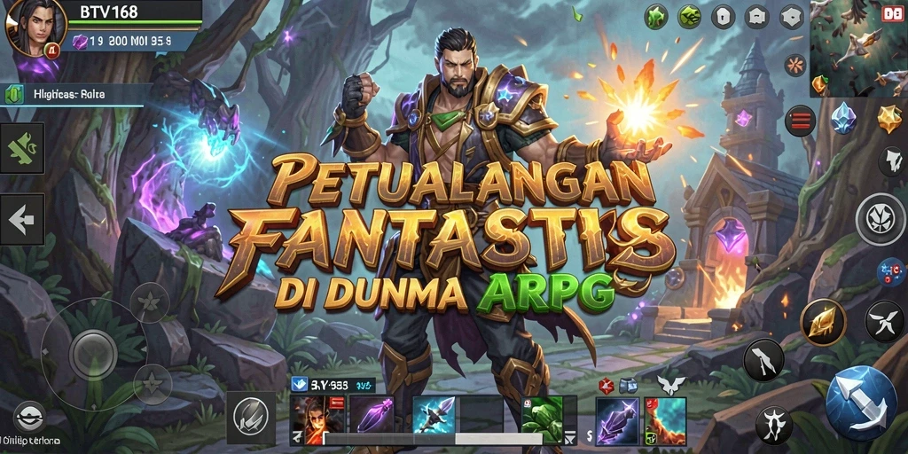 Tampilan gameplay seru dan aksi mendebarkan di BTV168.