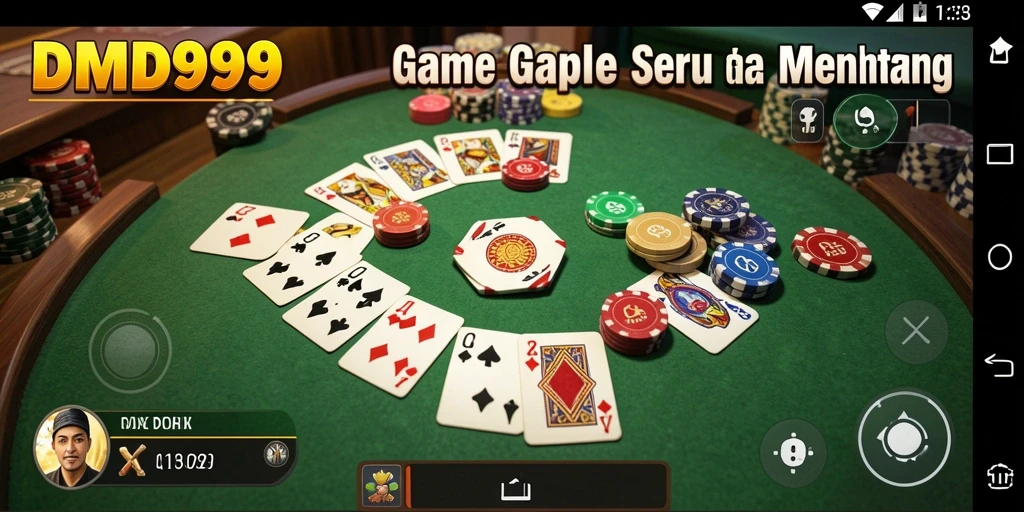 Tampilan gameplay DMD999 yang menegangkan dan seru.
