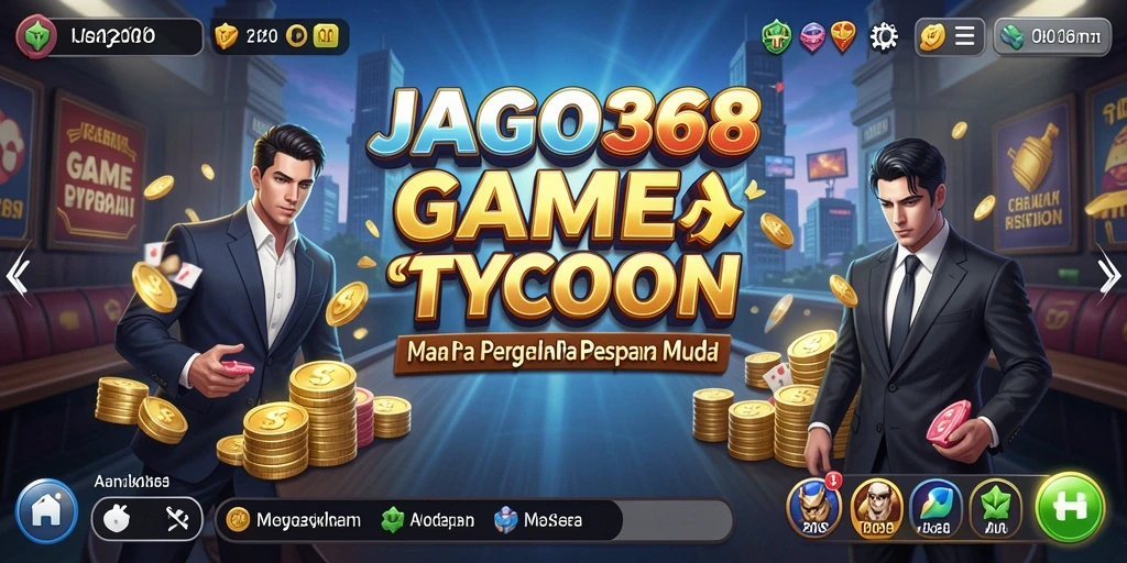 Tangkapan layar utama <strong>JAGO368</strong> menampilkan kreativitas dalam pengelolaan bisnis.