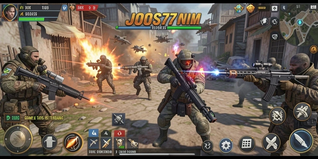 Tampilan menarik dari gameplay strategi JOS77 yang seru.
