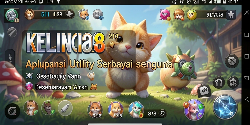 Tampilan utama KELINCI88 dengan fitur-fitur Utility yang bermanfaat.