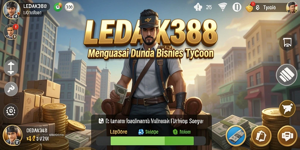 Screenshot menampilkan gameplay Tycoon yang seru di LEDAK388.