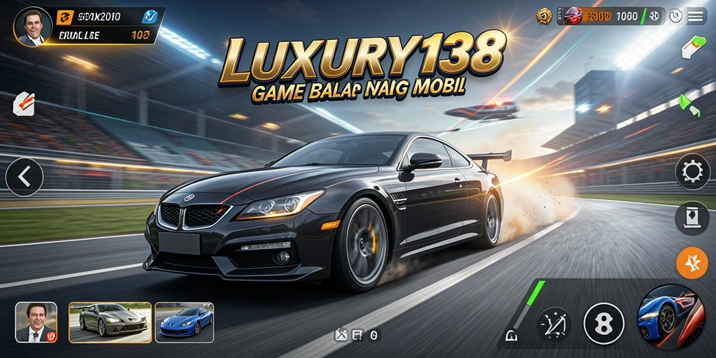 Gameplay balapan yang seru dan mendebarkan di LUXURY138.