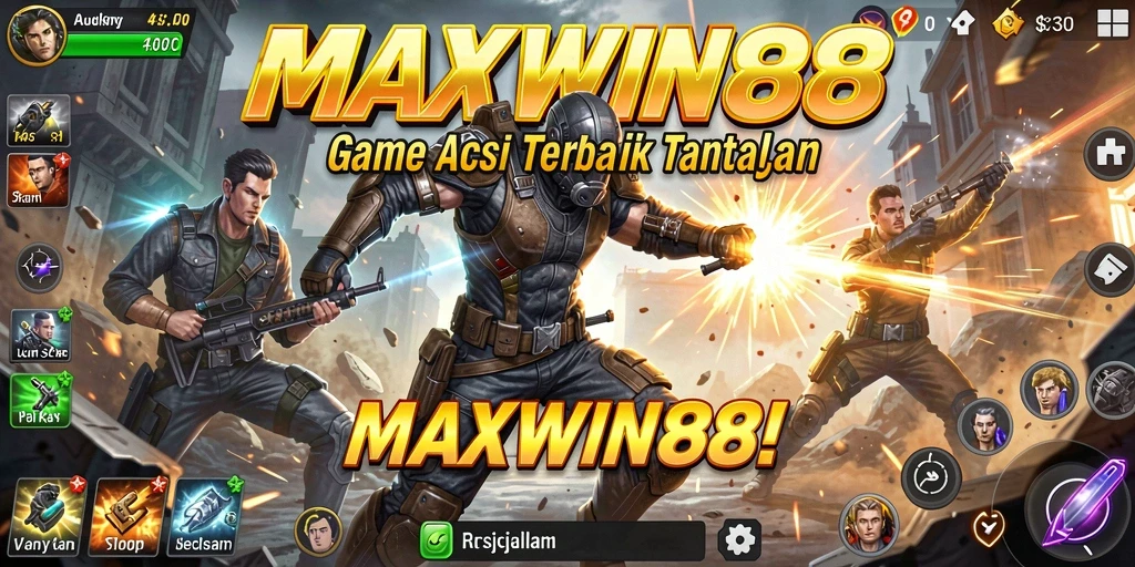 Tampilan gameplay menarik dari MAXWIN88 yang penuh aksi.