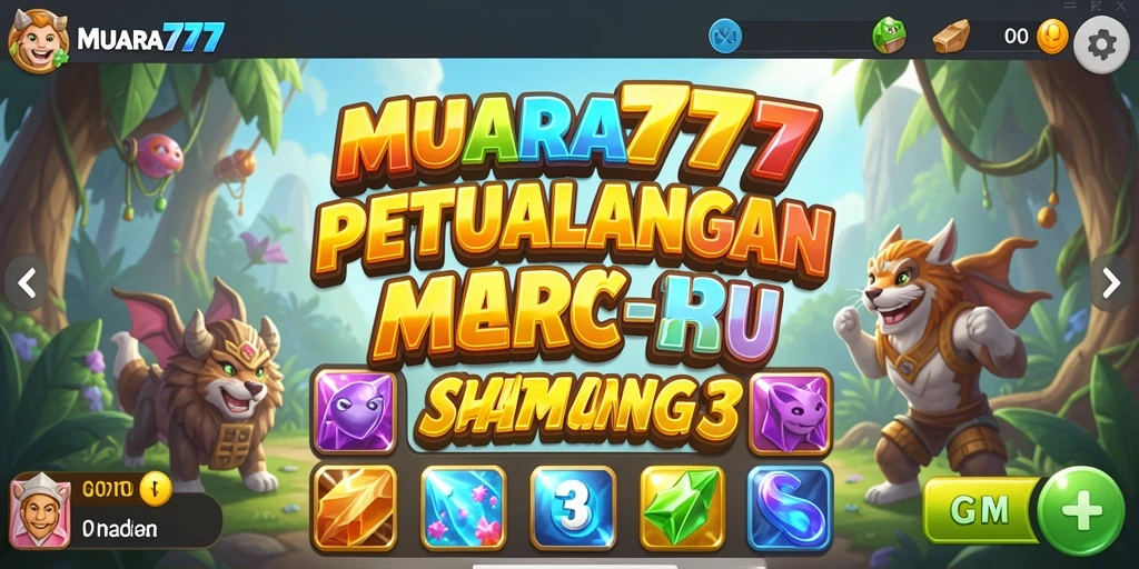 Tampilan seru dalam permainan Match-3 MUARA777 dengan grafis menarik.