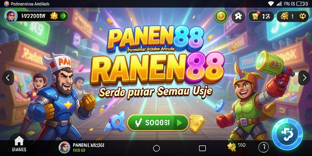 Tangkapan layar menampilkan gameplay seru PANEN88 dengan level penuh warna dan tantangan.