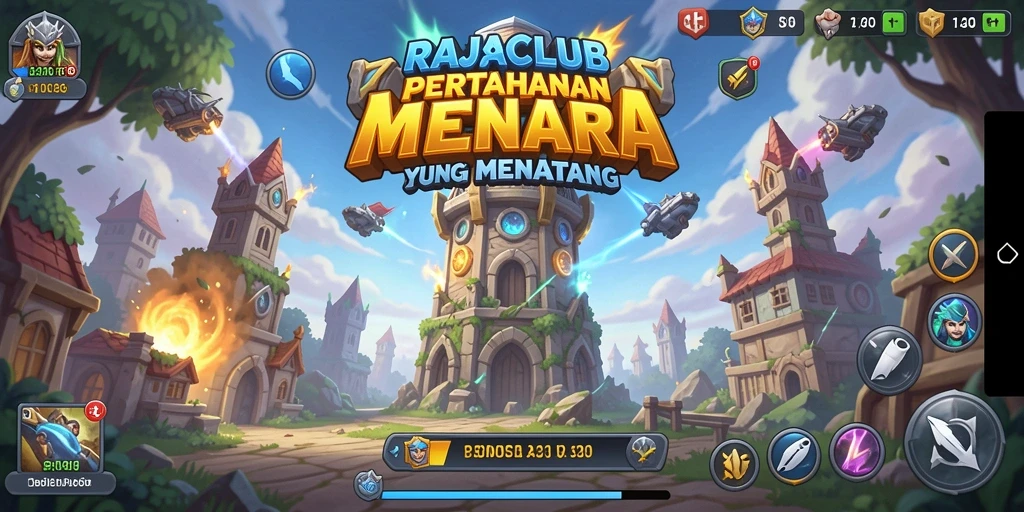 Tampilan gameplay RAJACLUB yang seru dan mendebarkan.