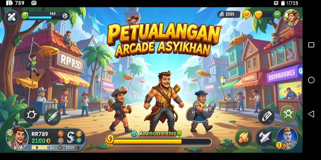 Screenshot gameplay <strong>RR789</strong> menampilkan aksi seru dan grafik menawan.