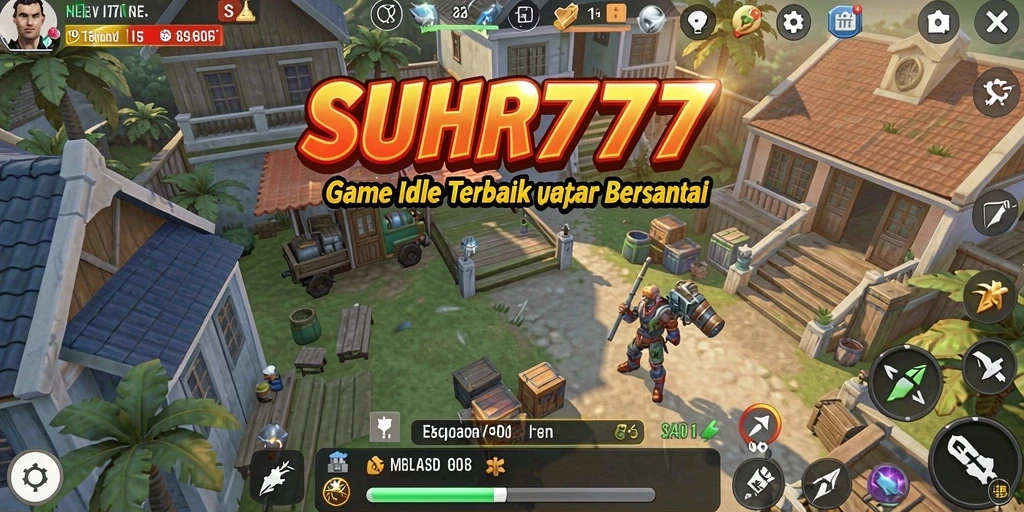 Tampilan screenshot gameplay SUHU777 yang menampilkan dunia Idle yang menarik.