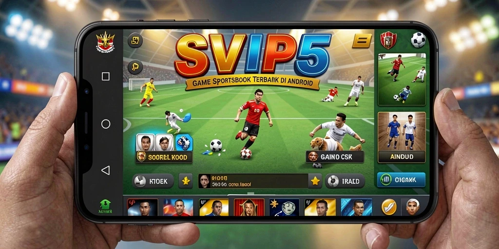 Tampilan utama gameplay Sportsbook SVIP5 yang menarik.