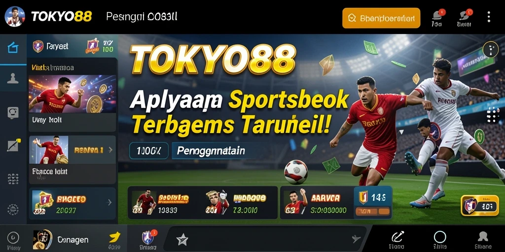 Tampilan antarmuka <strong>TOKYO88</strong> menampilkan berbagai pilihan taruhan olahraga yang menarik.